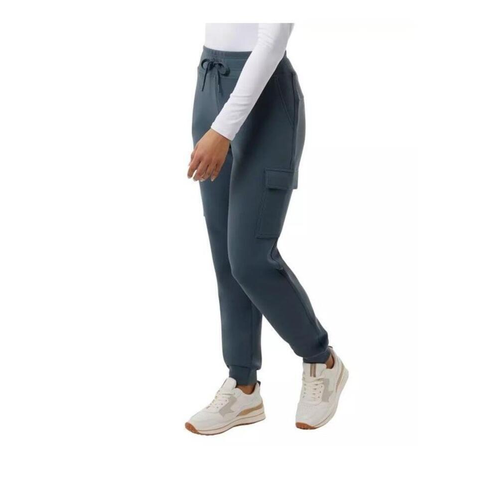 32 Degrees Ladies' Cargo Jogger, Blue Size XL AR9
